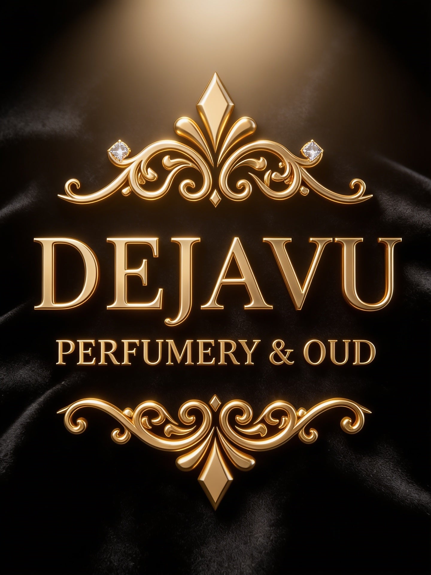 Dejavu Perfumery & Oud — gold emblem